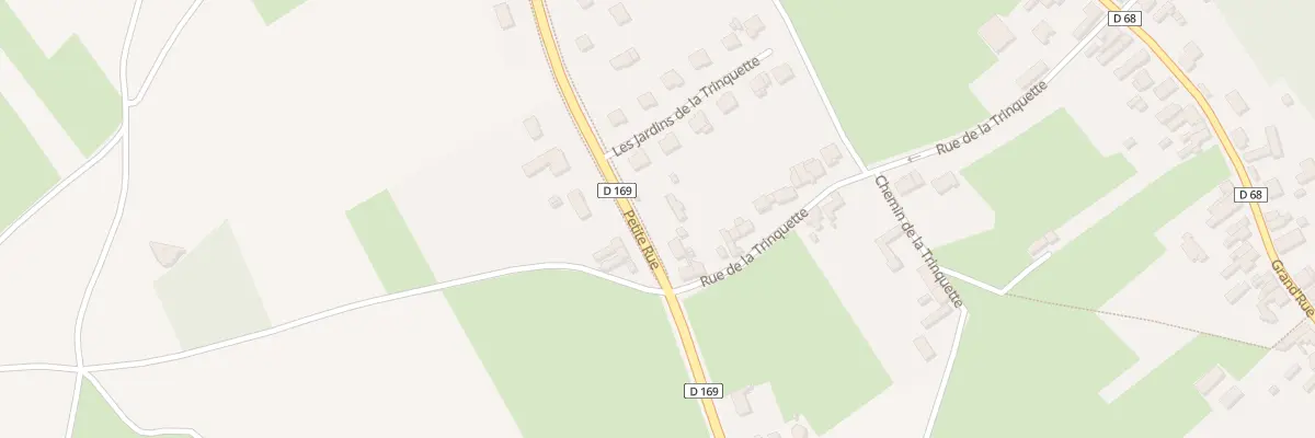 Plan du 7 Rue de la Trinquette à Maulde