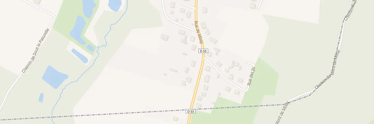 Plan du 20 Rue de Missy à Chivres-Val
