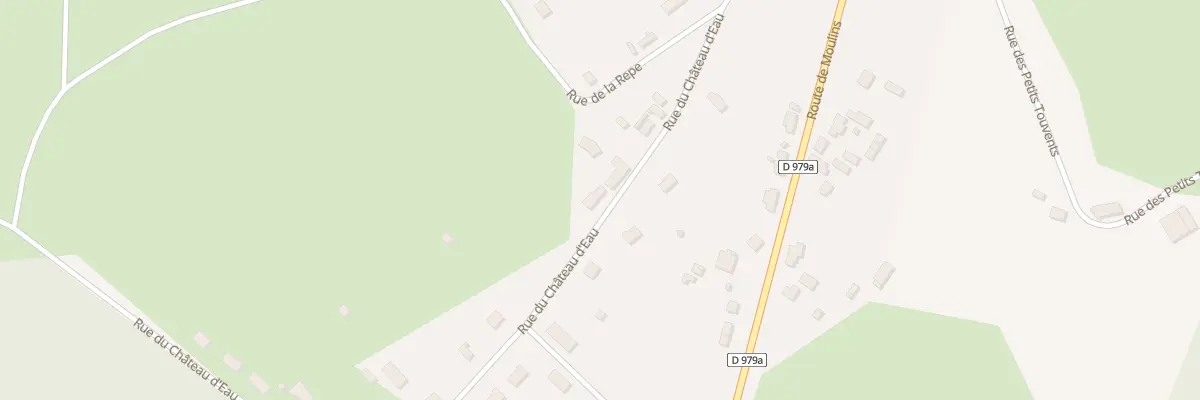 Plan du 17 Rue du Château d’Eau à Toury-Lurcy