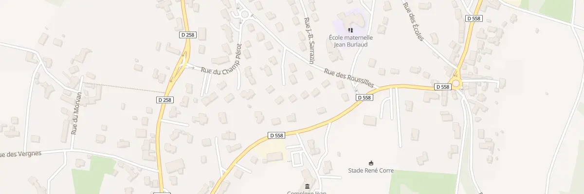 Plan du 7 Rue Ernest Poncet à Creuzier-le-Vieux