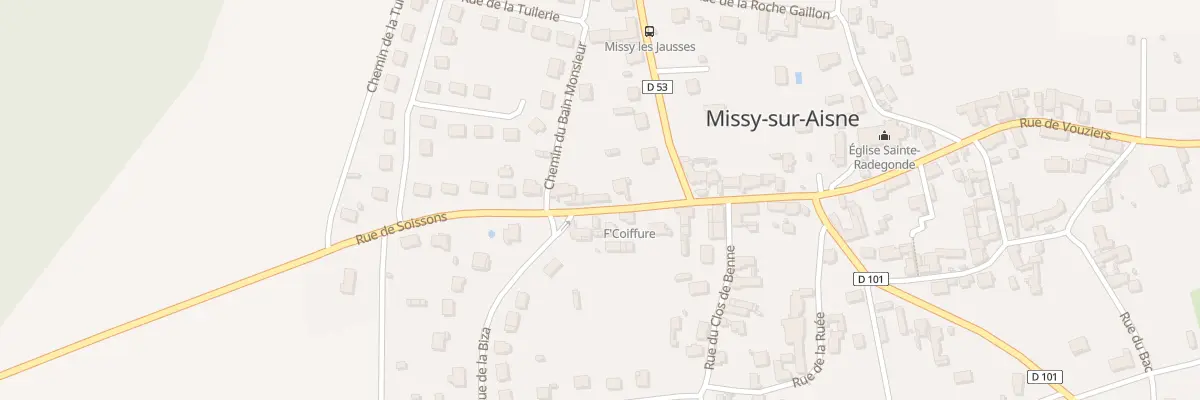 Plan du 10 Rue de Soissons à Missy-sur-Aisne