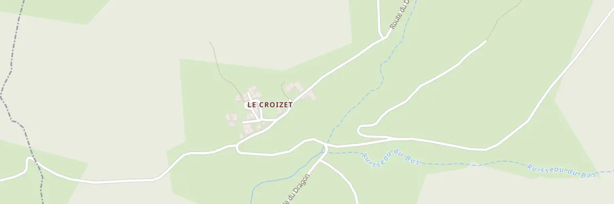 Plan du 5026 Le Croizet à Saint-Privat-du-Dragon