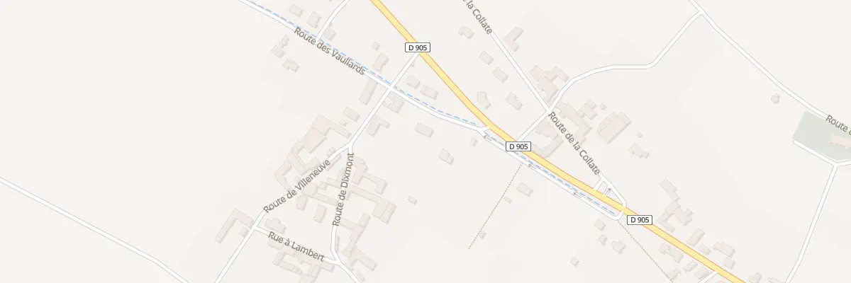 Plan du 6 Rte des Vauliards à Vaumort