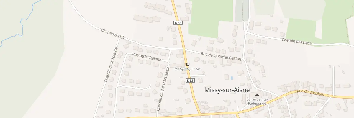 Plan du 7B Rue du Chemin des Dames à Missy-sur-Aisne