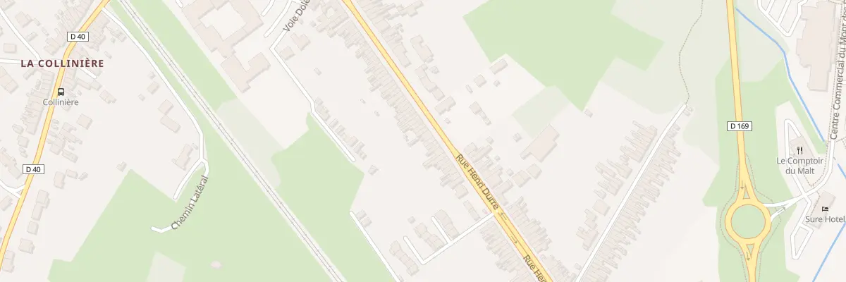 Plan du 1036 Rue Henri Durre à Saint-Amand-les-Eaux