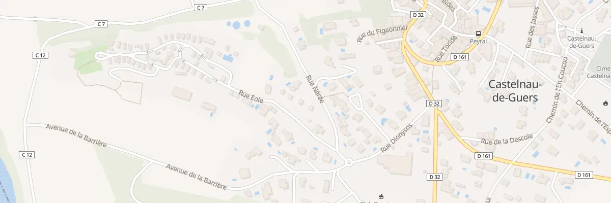 Plan du 4 Rue Nérée à Castelnau-de-Guers