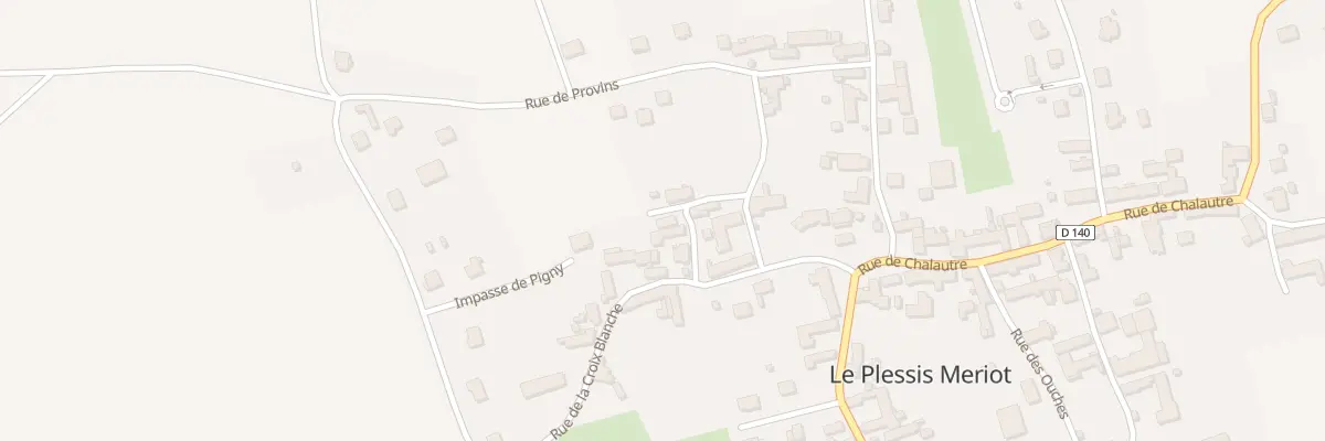 Plan du 33 La Menienne au Mériot
