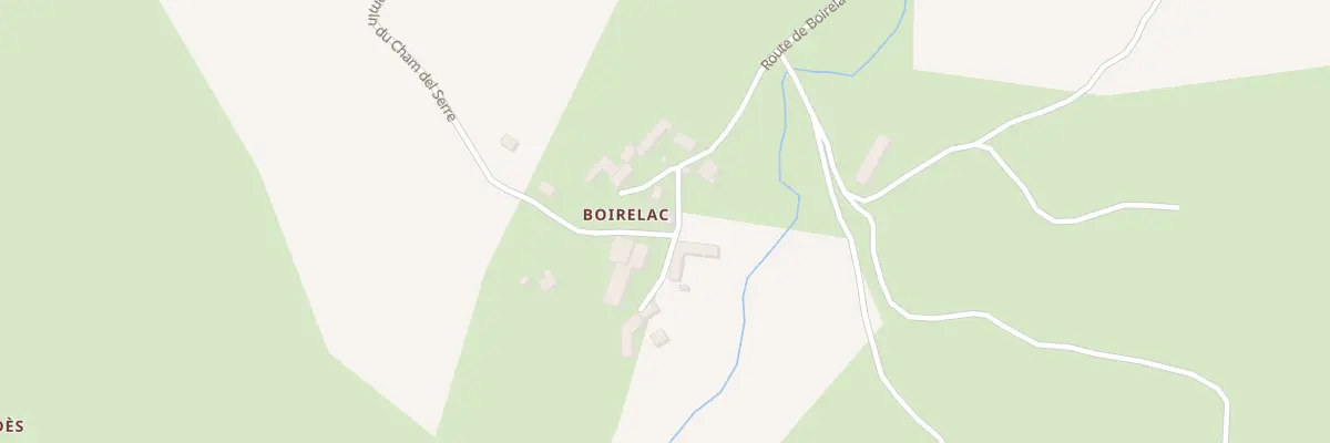 Plan du 5043 Boirelac à Saint-Denis-en-Margeride
