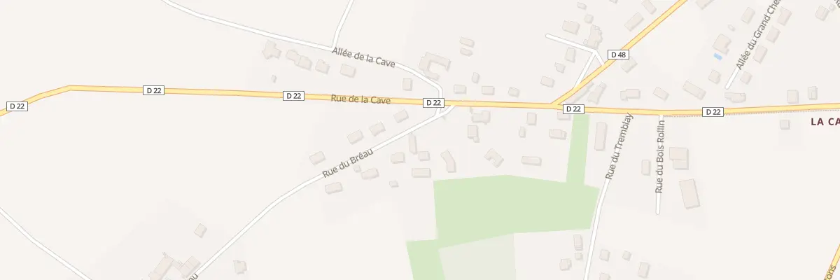 Plan du 3 Rue du Bréau à Lindry