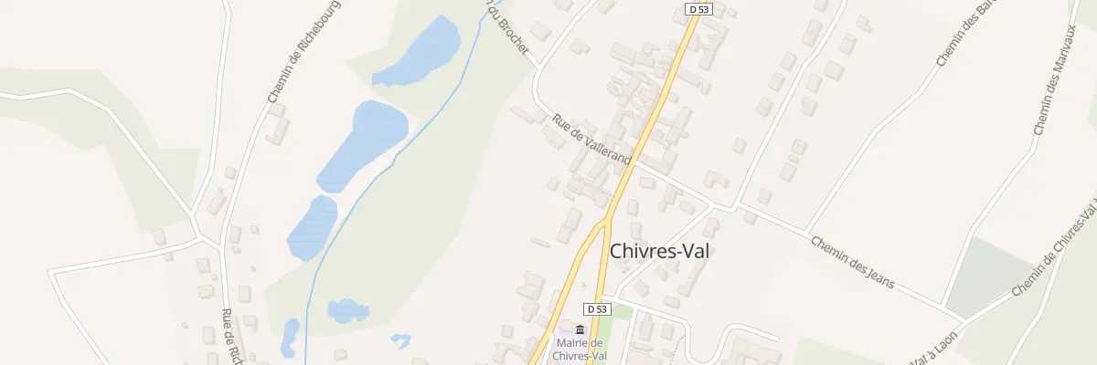 Plan du 3 Rue Lamartine à Chivres-Val