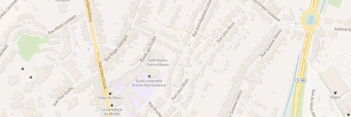 Plan du 15 Rue Jean Baptiste Lebas à Saint-Amand-les-Eaux