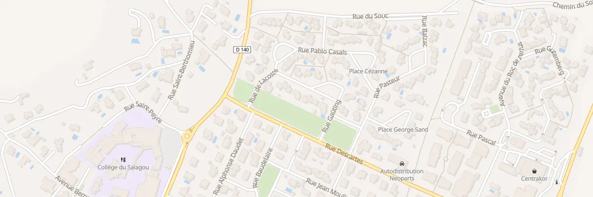 Plan du 8 Rue Claude Laures à Clermont-l’Hérault