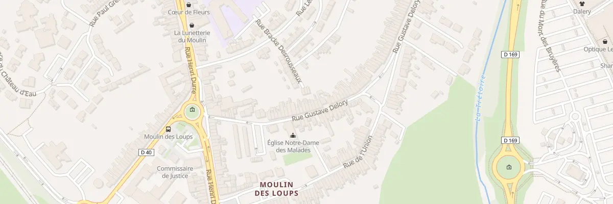 Plan du 39 Rue Gustave Delory à Saint-Amand-les-Eaux