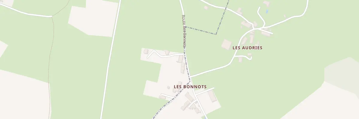 Plan du 9001 Les Blavieres à Saint-Germain-des-Fossés
