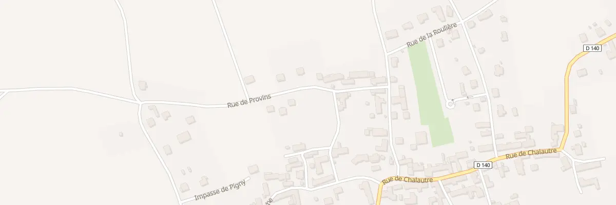 Plan du 7 Rle de la Menienne au Mériot