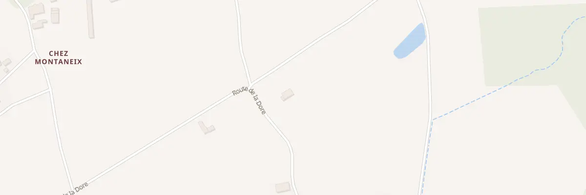 Plan du 5075 Chez Thuret à Crevant-Laveine