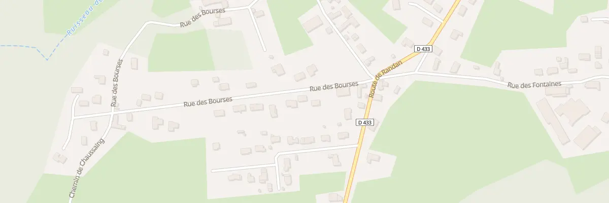 Plan du 5 Rue des Bourses à Saint-Priest-Bramefant