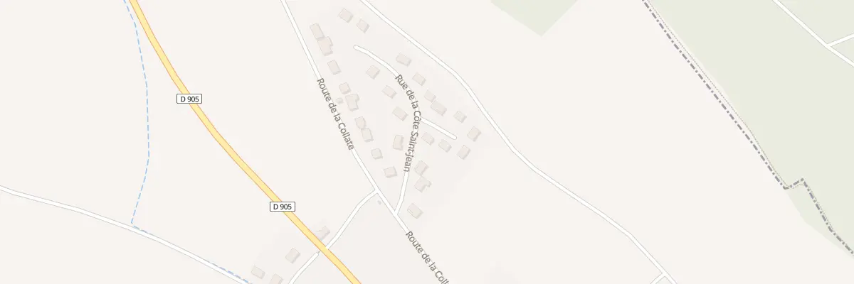 Plan du 5 Rue de la Côte Saint Jean à Vaumort