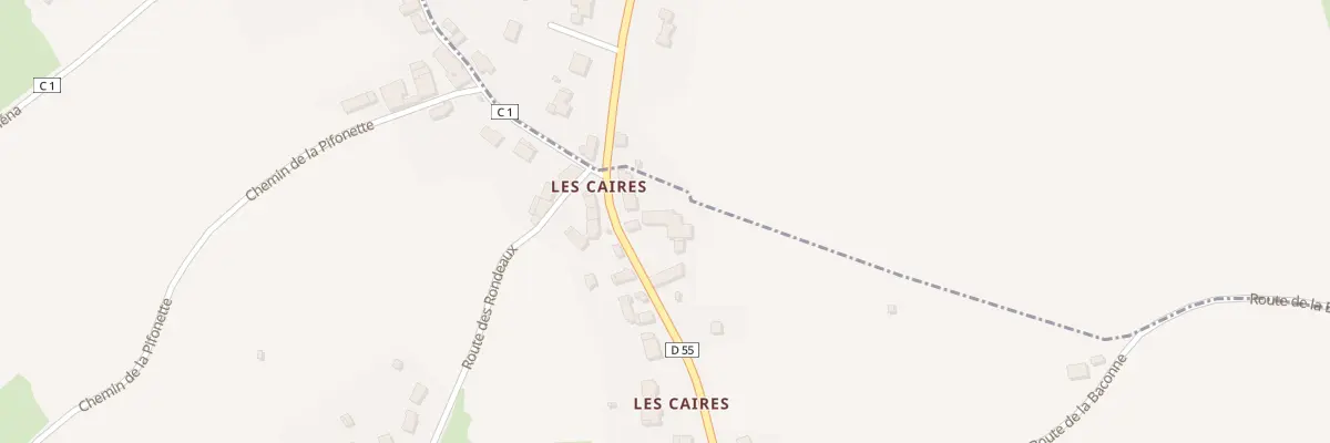 Plan du 22 Rte d’Hauterive à Saint-Sylvestre-Pragoulin
