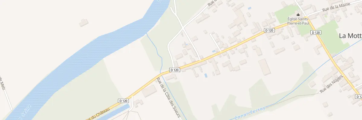 Plan du 22 Rue du Château à La Motte-Tilly