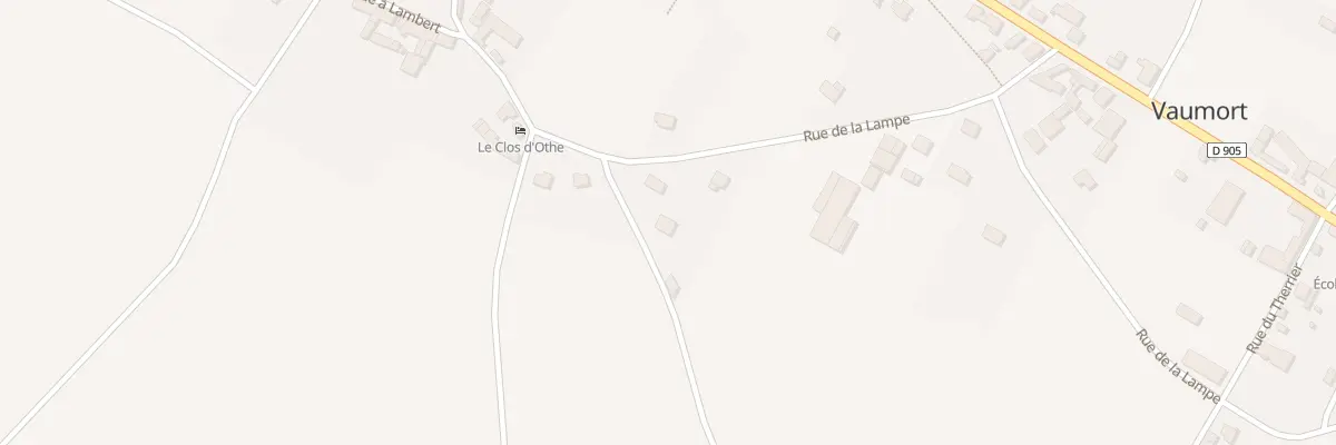 Plan du 5 Rue de la Lampe à Vaumort