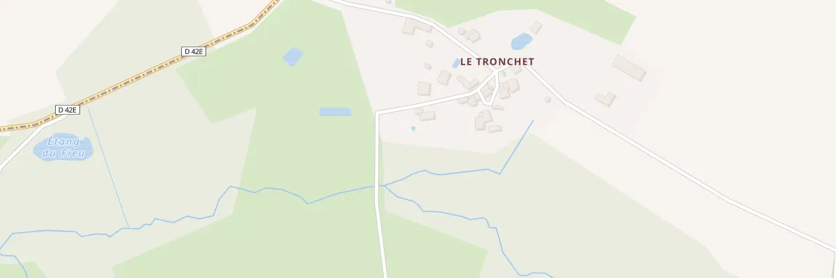 Plan du 5295 Le Tronchet à Neuville