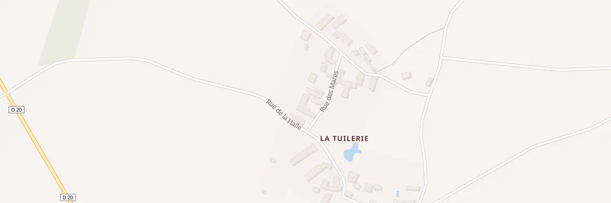 Plan du 21 Rue des Mares à Dixmont