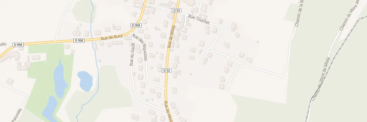 Plan du 7T Rue de Missy à Chivres-Val