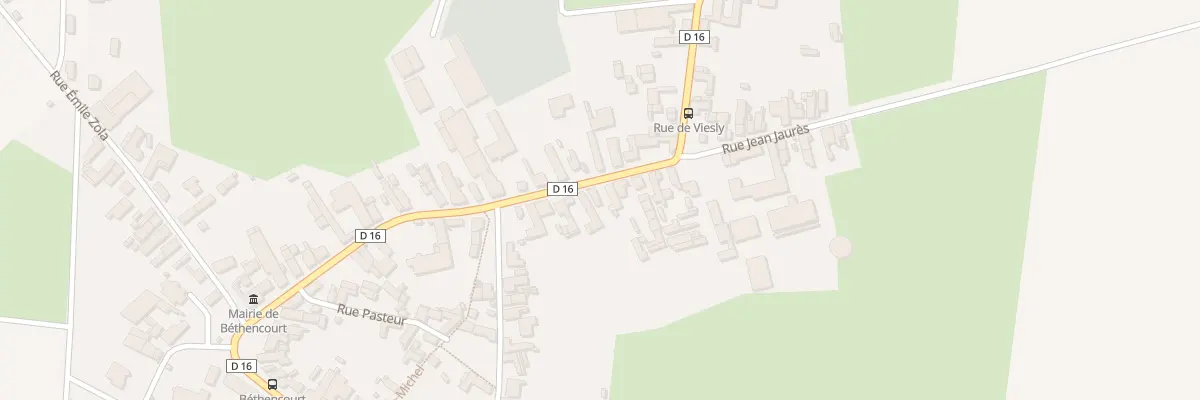 Plan du 33 Rue Jean Jaures à Béthencourt