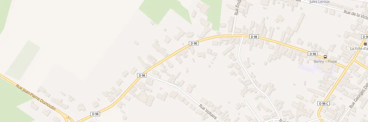 Plan du 35 Rue Delory à Bertry