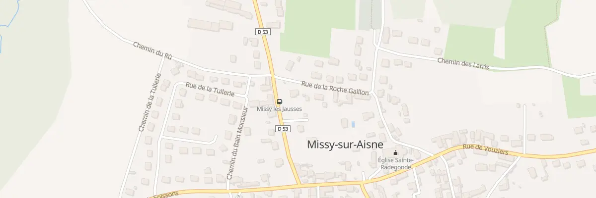 Plan du 2 Rue de la Roche Gaillon à Missy-sur-Aisne