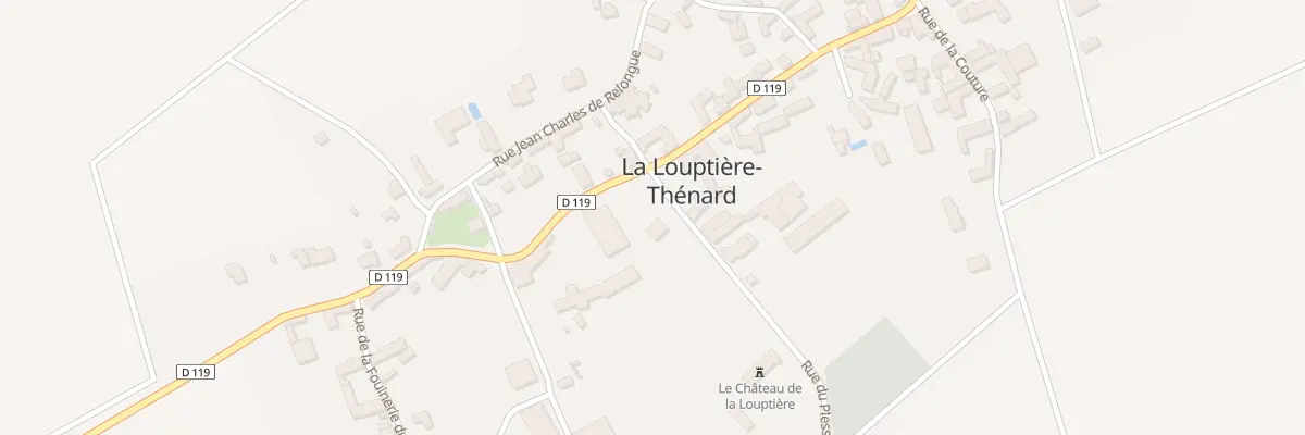 Plan du 22A Le Village à La Louptière-Thénard