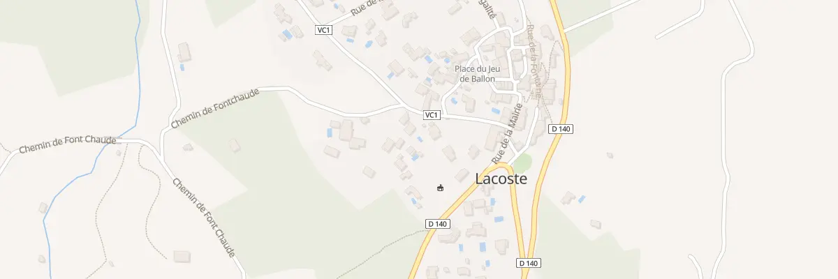 Plan du 5143 Le Village à Lacoste