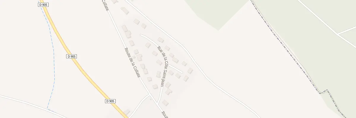 Plan du 15 Rue de la Côte Saint Jean à Vaumort