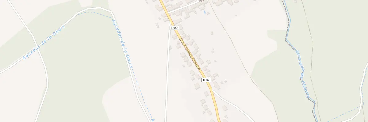 Plan du 34 Rue Maurice Clausse à Chierry