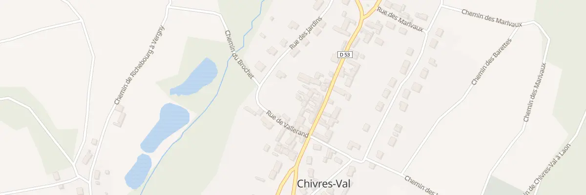 Plan du 3 Rue de la Barre à Chivres-Val