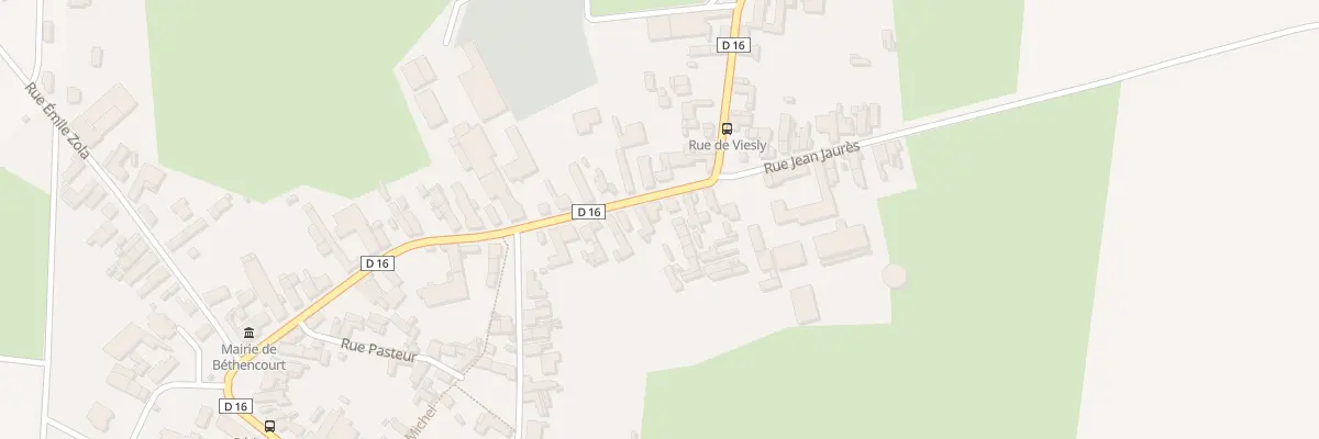 Plan du 41 Rue Jean Jaures à Béthencourt