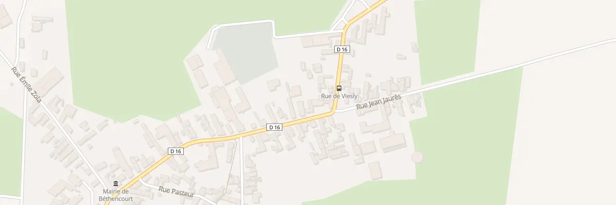 Plan du 64 Rue Jean Jaures à Béthencourt