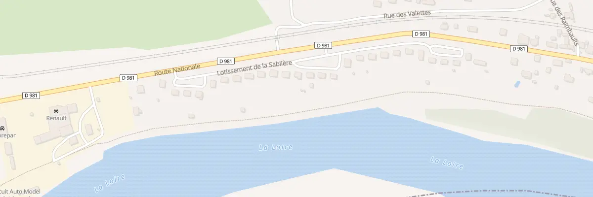 Plan du 143 Rte Nationale à Saint-Léger-des-Vignes