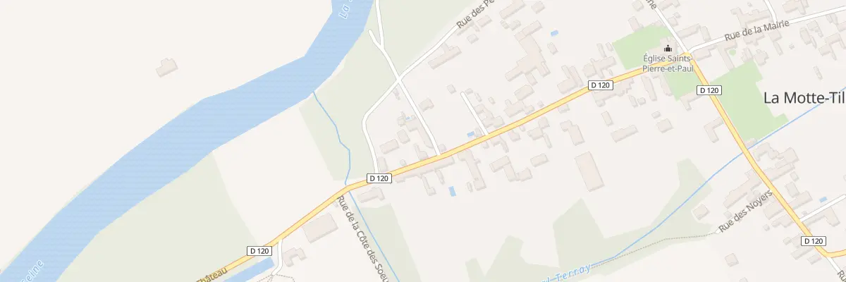 Plan du 20 Rue du Château à La Motte-Tilly