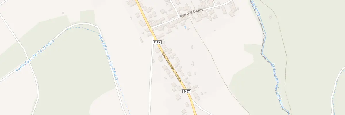 Plan du 37 Rue Maurice Clausse à Chierry