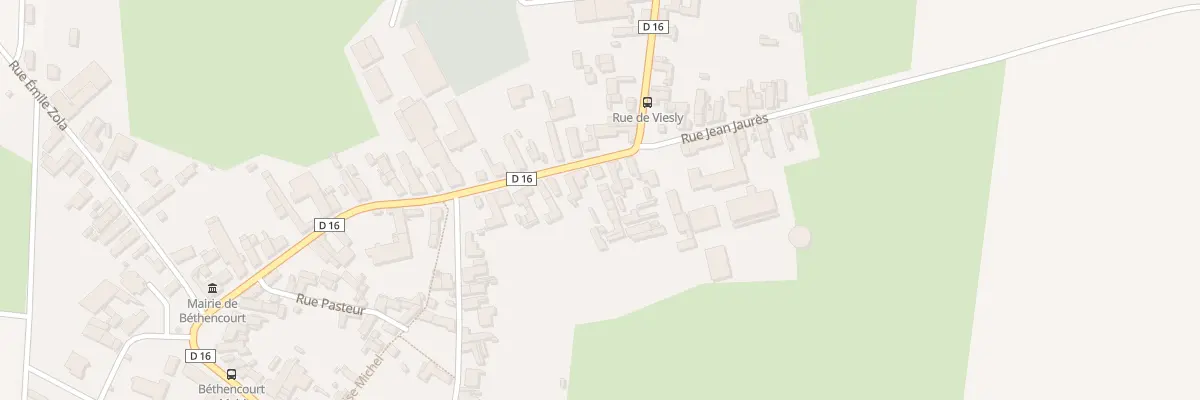 Plan du 49 Rue Jean Jaures à Béthencourt