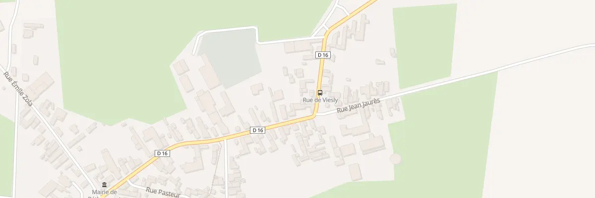 Plan du 64B Rue Jean Jaures à Béthencourt