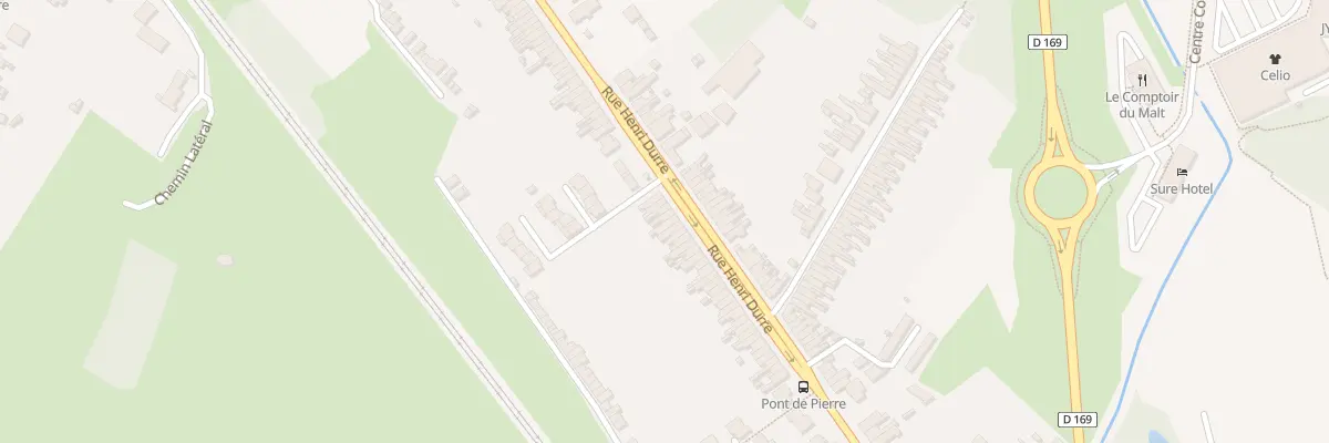 Plan du 1170 Rue Henri Durre à Saint-Amand-les-Eaux