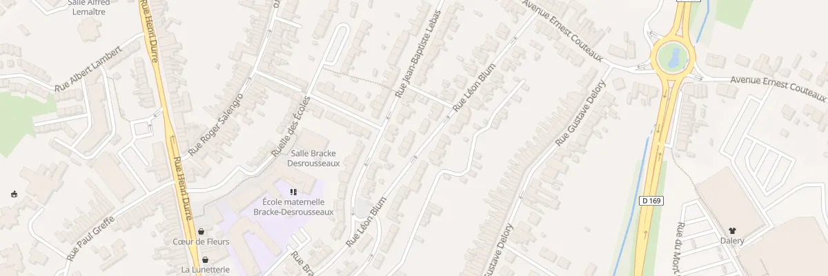 Plan du 27 Rue Léon Blum à Saint-Amand-les-Eaux