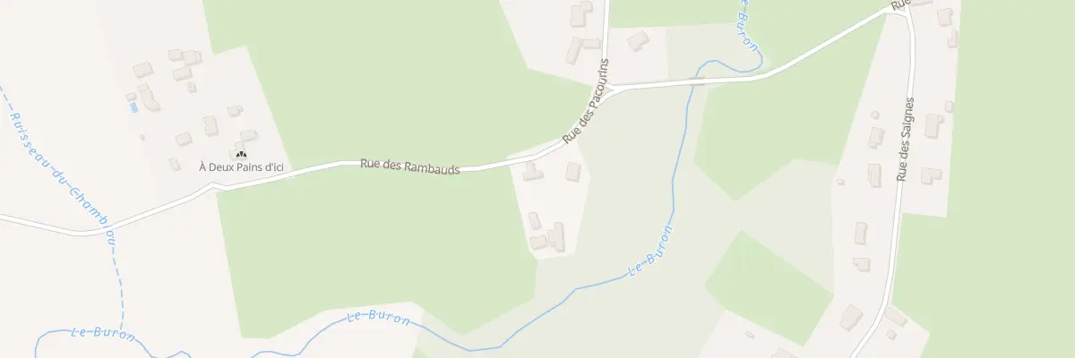 Plan du 31 Rue des Pacourins-Les Rigodanc à Mons