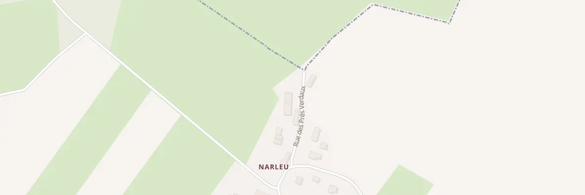 Plan du 7 Rue des Prés Verdaux à Ouanne