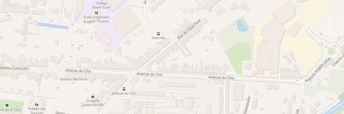 Plan du 18 Rue du Haut Pont à Saint-Amand-les-Eaux
