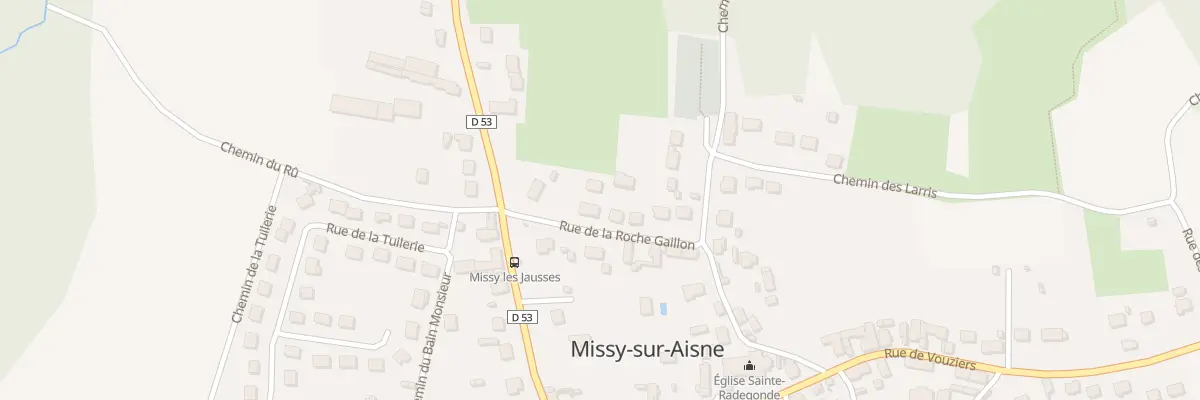 Plan du 1 Rue de la Roche Gaillon à Missy-sur-Aisne