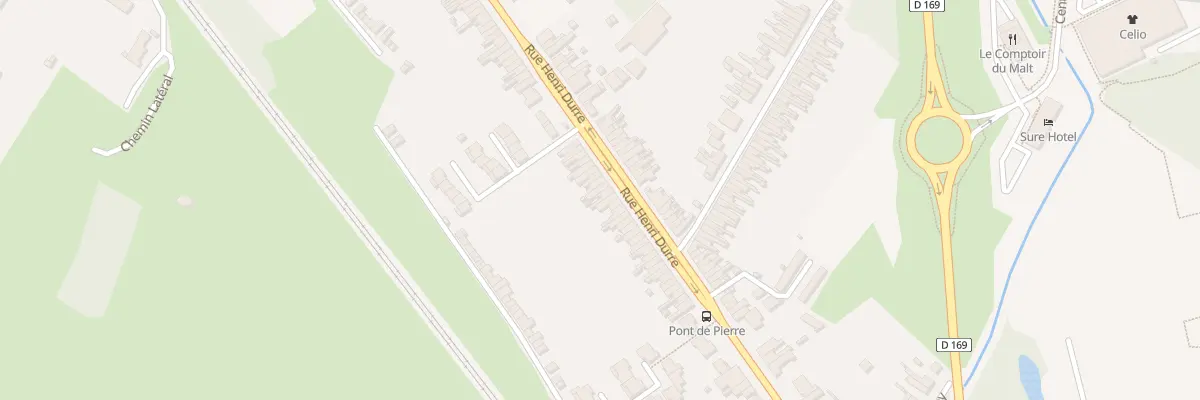 Plan du 1202 Rue Henri Durre à Saint-Amand-les-Eaux